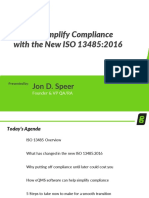 How To Simplify Compliance With The New ISO 13485 2016 Final PDF