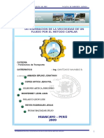 Informe de Fenomenos de Transporte Final