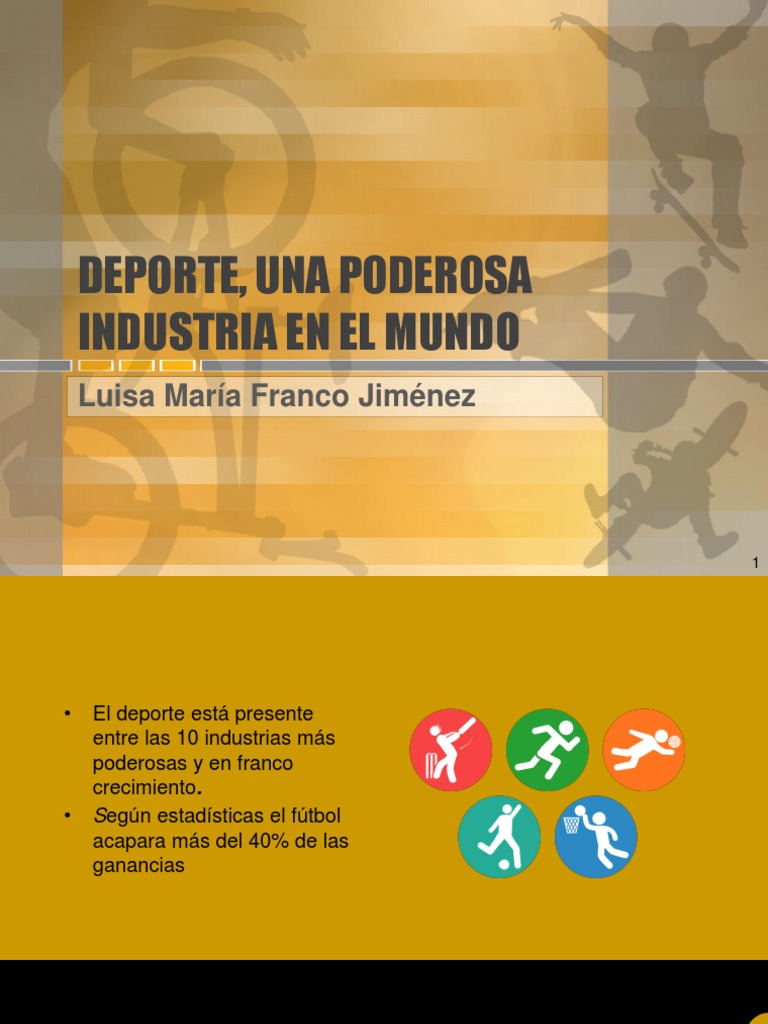 La Industria Global del Deporte | PDF | Asociación de Futbol | Deportes