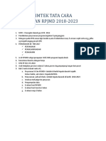 Materi h1 BIMTEK TATA CARA PENYUSUNAN RPJMD 2018