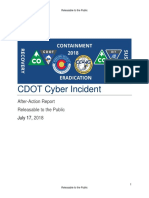 CDOT Cyber Incident AAR Final Public