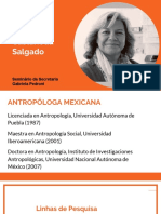 Antropóloga Mexicana Martha Patricia Castañeda Salgado