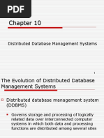 Distributed Database Management Systems