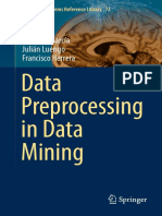 Data Preprocessing In Data Mining Pdf Cluster Analysis Data Mining