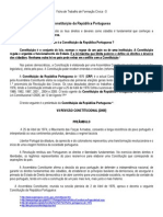 Direitos e deveres dos cidadãos segundo a Constituição Portuguesa
