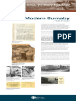 Documentary Heritage - Modern Burnaby