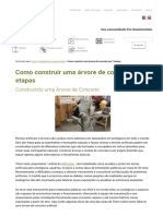 Como Construir Uma Árvore de Concreto em 7 Etapas - Torne-Se Um Artista Concreto PDF