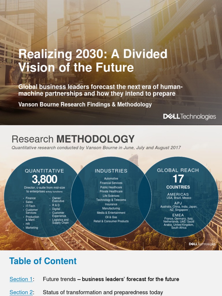 Realizing 2030 A Divided Vision of The Future Research | PDF ...