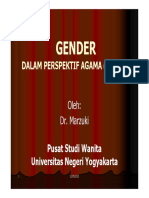 3 PPT DR Marzuki Gender Dalam Perspektif Agama Islam Compatibility Mode