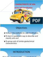2.0 Basic Characteristic of Soil: Method For Soil Classification