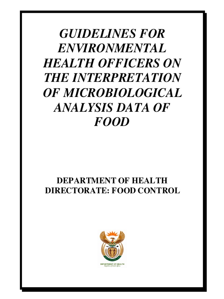 Microbiological Analysis Guidelines for Food | PDF | Foodborne Illness ...