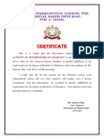 Certificate B Pharm New NEW