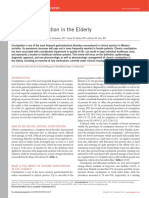 Chronic Constipation in The Elderly: Clinical and Systematic Reviews