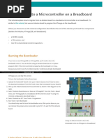 Arduino To Bread Board