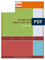 Insights Into Yojana September 2018