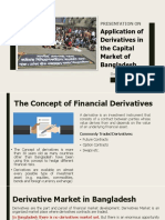 Application of Derivatives in The Capital Market of Bangladesh