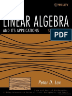 Peter Lax - Linear Algebra and Its Applications PDF