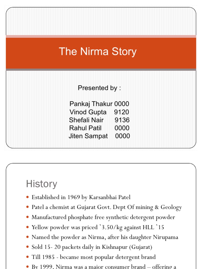 Nirma Meaning and Context | PDF | Marketing | Business Economics