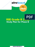RBI Grade B 2018 Phase II Exam Study Plan