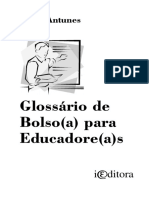 Glossario de Bolso (A) para Educ - Celso Antunes