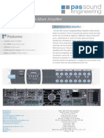 46-120 Multizone Mixer Amplifier