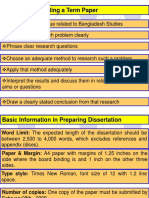 ASA University Term Paper Guidelines