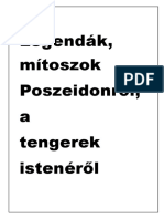 Legendák, Mítoszok Poszeidonról, A Tengerek Istenéről