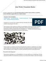 Transistor Tutorial: How They Work & Are Used in Electronics