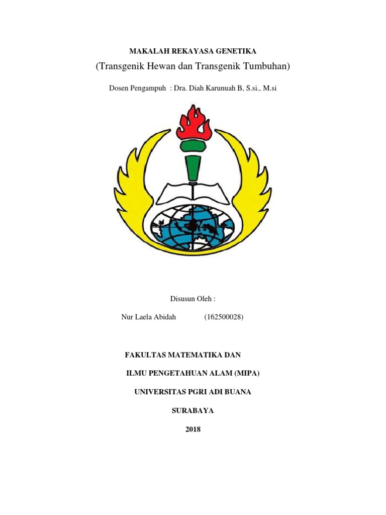 Rekayasa Genetika Transgenik Hewan Dan Tumbuhan