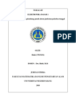 Makalah Elektronika Dasar 