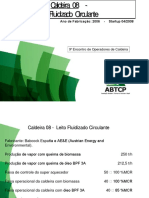 Caldeira 08 - Leito Fluidizado Circulante com queima de biomassa e óleo