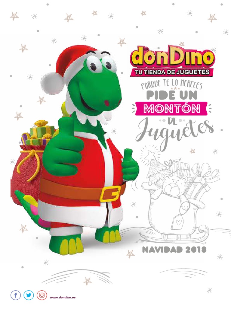 Navidad Don Dino 18 PDF Juguetes Ocio