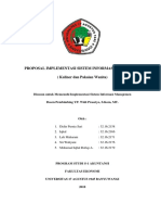 Proposal Implementasi Sistem Informasi Manajemen