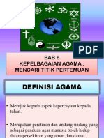 Bab 6 Kepelbagaian Agama