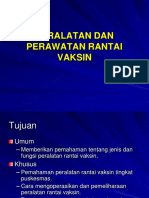 Peralatan & Perawatan Rantai Vaksin