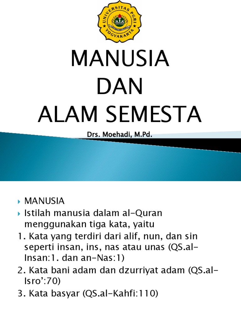 Manusia Dan Alam Semesta | PDF