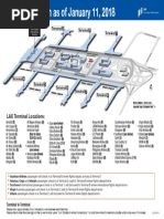 LAX Airline Location Map