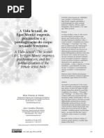 A Vida Sexual, De Egas Moniz Eugenia, Psicanálise e a Patologização Do Corpo Sexuado Feminino