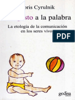 Del gesto a la palabra libro gratis