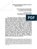 Sobre La Ideológica y Perversa Idolatría Del PIB