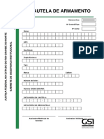 MANUAL DE PROCEDIMENTO 002 - POSTO AVANÇADO - Modelo de Formulário de Cautela de Armamento - Anexo II.pdf