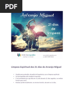 Limpeza Espiritual 21dias ArcanjoMiguel