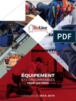 Catalogue Bizline - Équipement Et Consommables - 2018