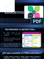 Matriz Foda Educativa Inicio