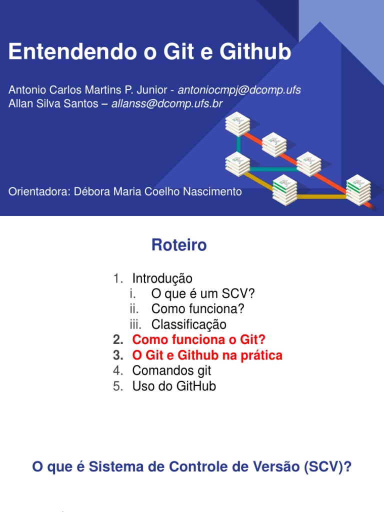 Introdução Ao Git E Github Pdf Programas Gestão De Tecnologia Da