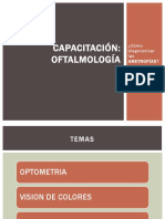 Capacitación OFTALMO