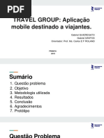 TRAVEL GROUP_ Aplicação Mobile Destinado a Viajantes.