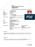 SIMBa Polines - Cetak Bukti Registrasi PDF