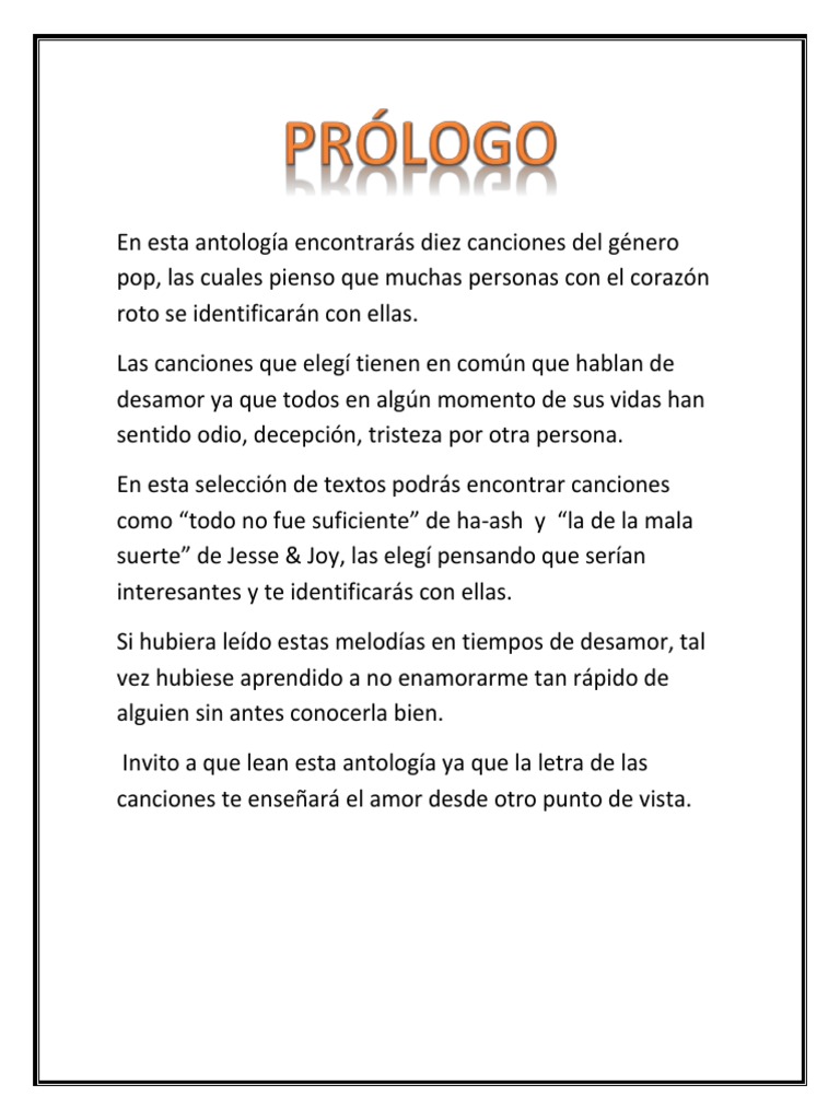prólogo