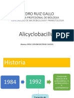 Exposicion de Allicyclobacillus de Rosa